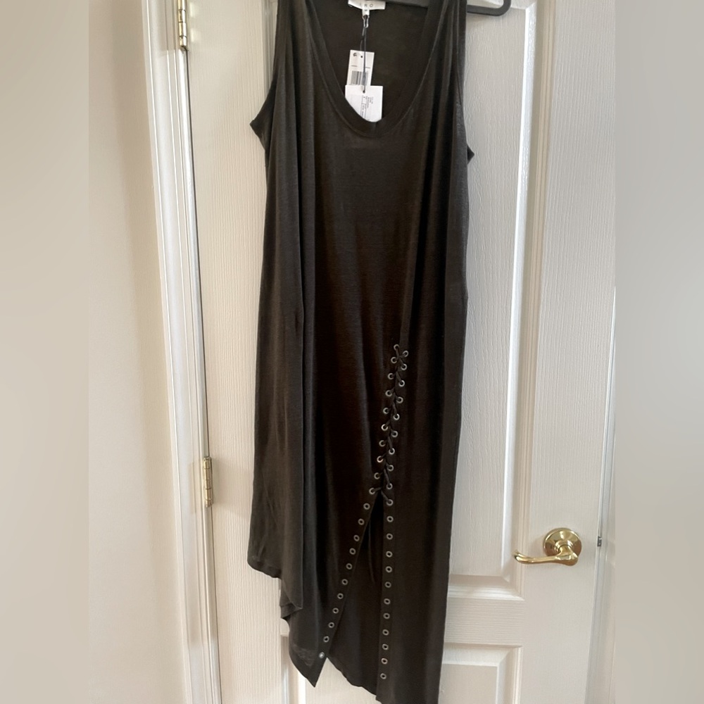 Brand new IRO charcoal maxi dress in size medium